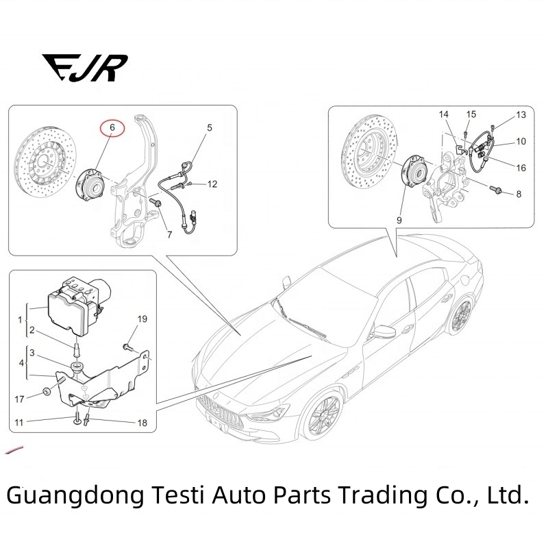 OE Standard 675000062 Wheel Bearing For Ghibli And Quattroporte Advanced Technology
