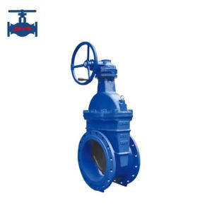  Ductile Iron Bevel Gear Operated Resilient Seated NRS Gate Valve For Water Pipeline Use Manufactures