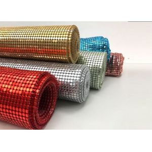 Scale Mesh Curtain with Unique Texture and Bright Surface