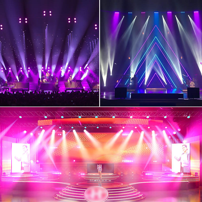 260W RGBW DMX512 Disco Moving Head Light 16CH Disco Par Light