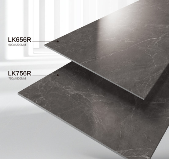 24"x48" Soft Glazed Porcelain Tile And Grey Floor Tile For Kitchen Wear-resistance