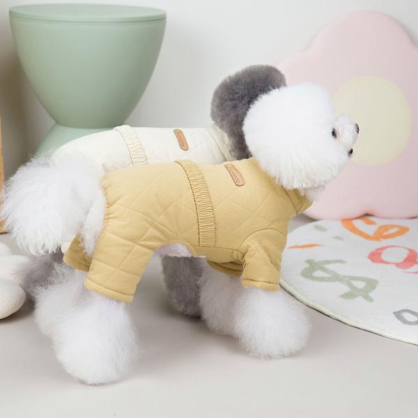2023 Wholesale New Design Pet Clothes Winter Warm Dog Coat Cotton Outfit For Pet