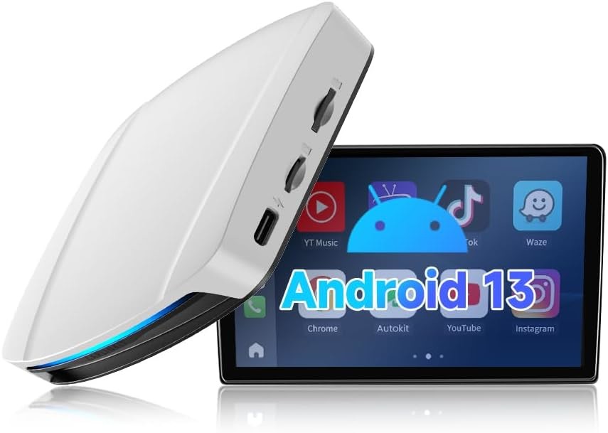 Carplay And Andriod Auto To Youtube Netflix Wireless Magicbox For Android 13 Car Play TBox UHD Android Auto Box SDM660 4G 64Gb