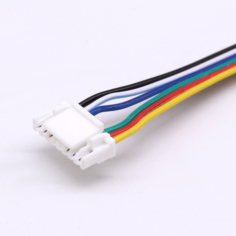 6Pin Flexible Rgb Rgbw Cable Connector For LED Strip Lights Female Connector Clip Cable Extension Cord Wire