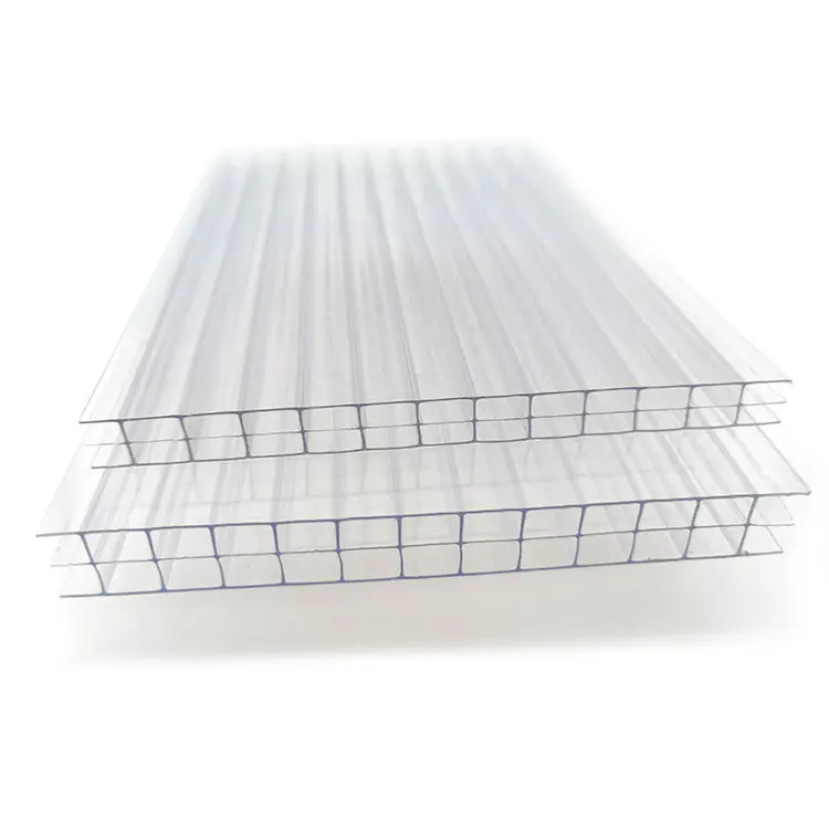 100% Virgin Bayer Polycarbonate Hollow Sheet For Construction