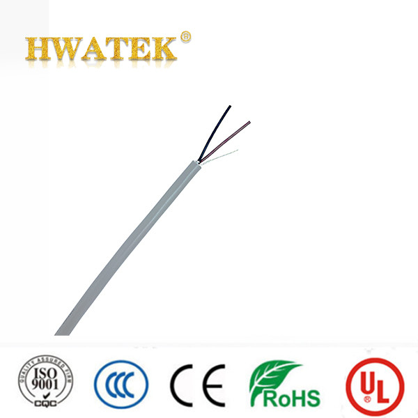 C-AWG22-2C-GY-SR-PVC-T105°C Unshielded Multi Conductor 22awg Multi Core Cable 300V