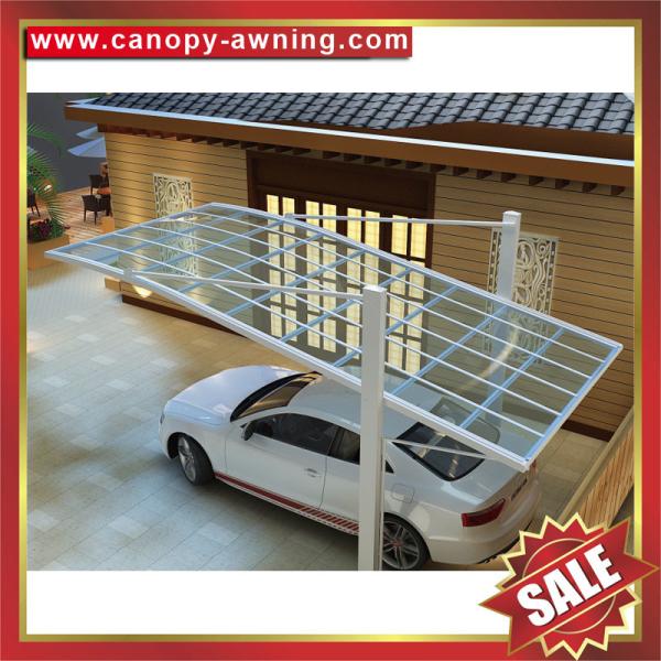 excellent modern villa hotel garden parking aluminum alloy polycarbonate car