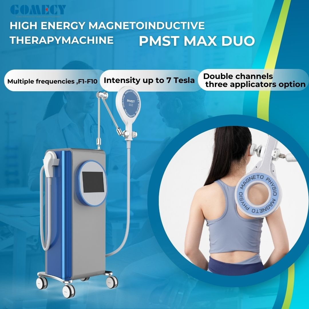 Dual Channel PMST MAX DUO Magnetic Therapy Device Physical Therapy Equipments Pain Relief