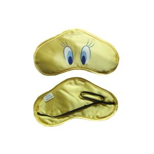 Fancy Triangular Shape Sleep Blindfold Eye Mask With Big Eyes Printing Pattern