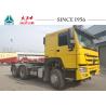 Buy cheap Yellow HOWO 6X4 Tractor Truck / Prime Mover With 420 HP For Fuel Transport from wholesalers