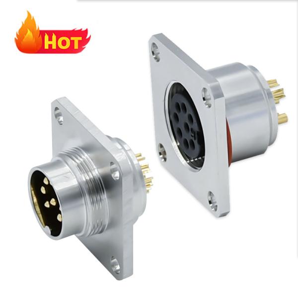 Solder Locking System IP67 Waterproof Connector Mechanical Operation 500 Mating