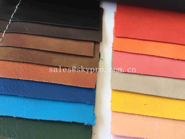 Environmental Protection PU Synthetic Leather Embossed PU Imitation Sheep Shrunk
