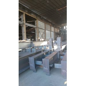 40HQ D20 Steel Structure Warehouse With Corbel Support Crane