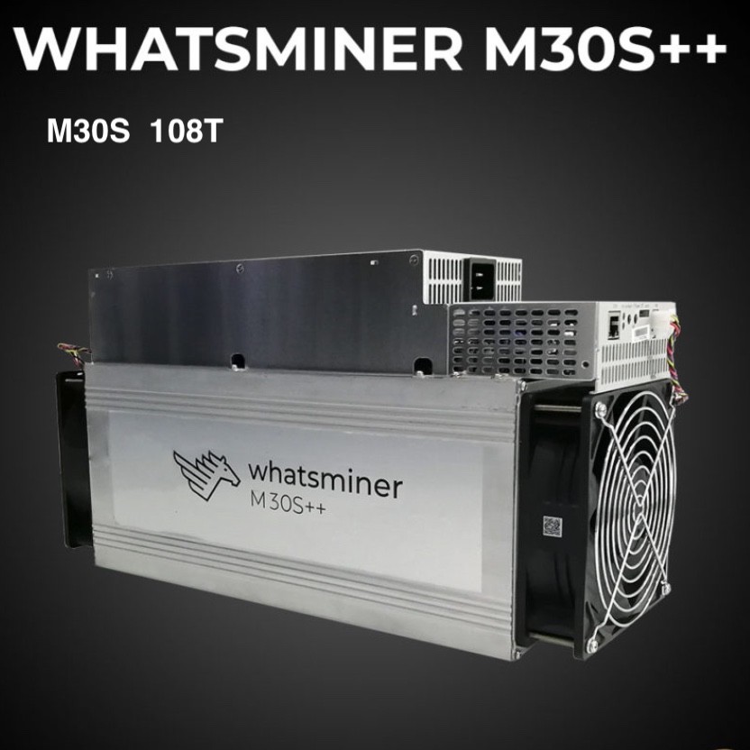 Bitcoin Hash Rate Miner , MicroBT Whatsminer M30s 108T 3400W