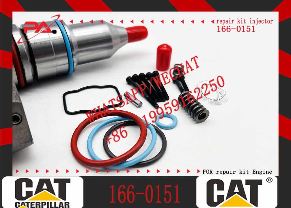 Excavator Injector 1660151 166-0151 for C12 Engine Parts Diesel Nozzle Assembly