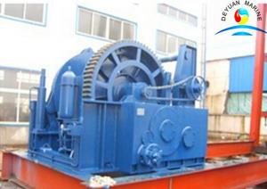  40T Tugger Marine Anchor Winch , Hydraulic Mechanical Winch For Ship /  Tug Boat Manufactures