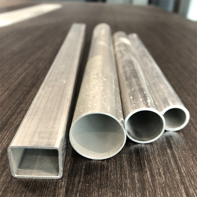 High Frenquency Welding Anodized Aluminum Pipe For Condenser