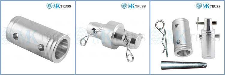 Spigot Junction Aluminum Truss Accessories Hinge/Pin/Conical for Event Stage Spare Parts