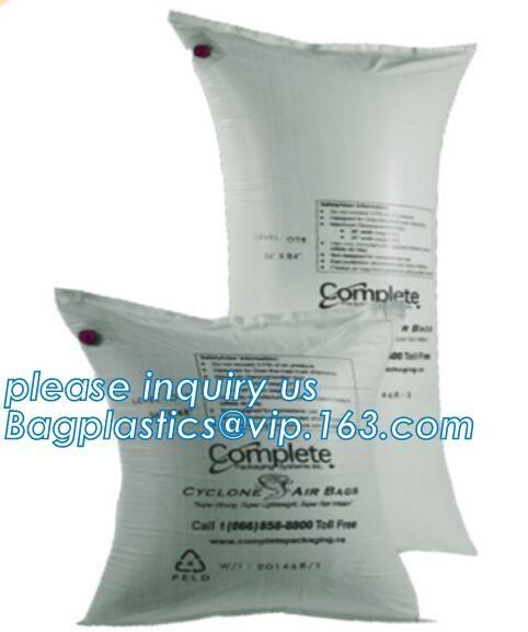 pillow packing bag dunnage air bag for container, Kraft Paper Air Bag for