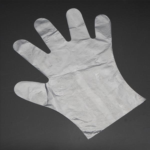Disposable Clear Polythene Gloves PE Food Gloves Powder Free , Food Prep