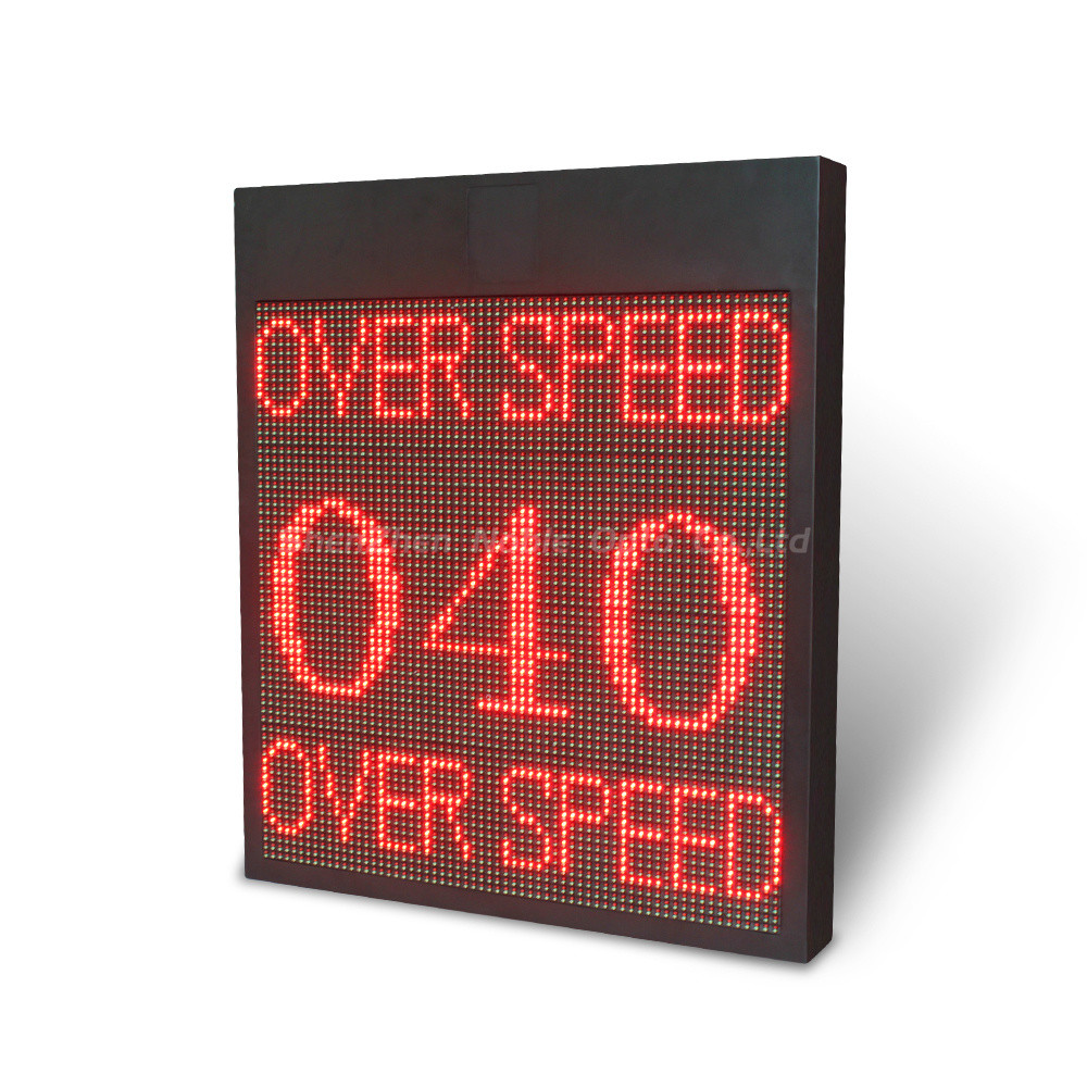 OEM Solar LED Speed Limited Sign With Traffic Sign Costs