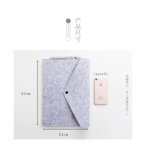 File Folders- Felt Folder Expanding File Folder Paper Envelope A4 Folders With