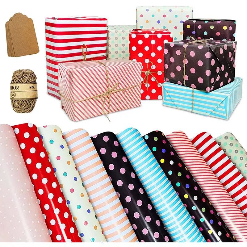 Holiday Themed Printed Gift Wrapping Paper For Festive Cheer Customized Size
