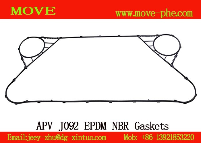 Supply high quality Heat Exchanger Plate&Gasket APV SR1,SR2,SR3,j092,SR6Gl NBR/EPDM plate heat exchanger gaskets