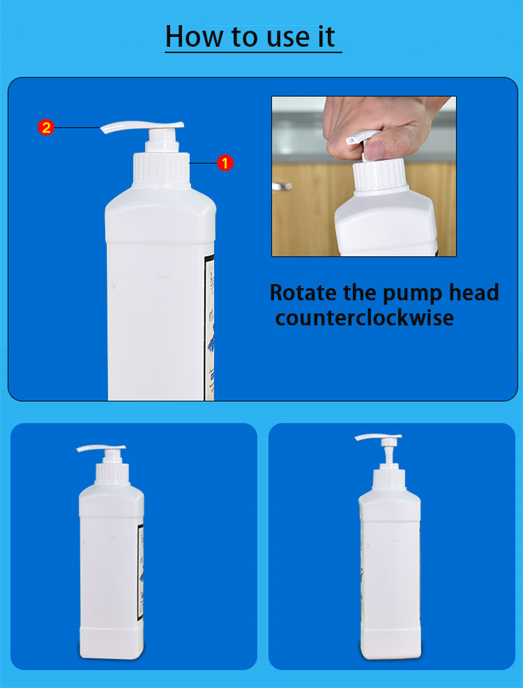 Thickened Plastic Sanitary Rotary Stackable 5 Litre Hdpe Can For Disinfection Water