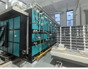  PID Temperature Controller Controlled Shuttle Kiln with Programmable Firing Cycle and Full-automatic Control Mode Manufactures