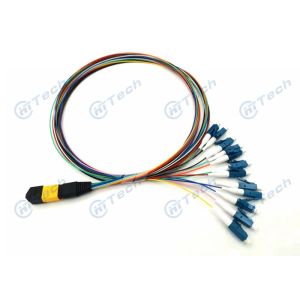  Female Type Singlemode LC-MPO Fiber Optical Jumper Cord MTP MPO-LC Cable SM MM Manufactures