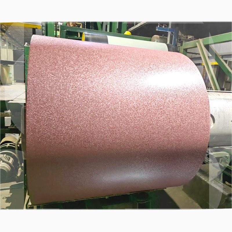 Wrinkle Matt RAL8017 Brown Wall Cladding 40 Years Warranty Textured Steel Coil Painted Galvanized Steel Metal Roof