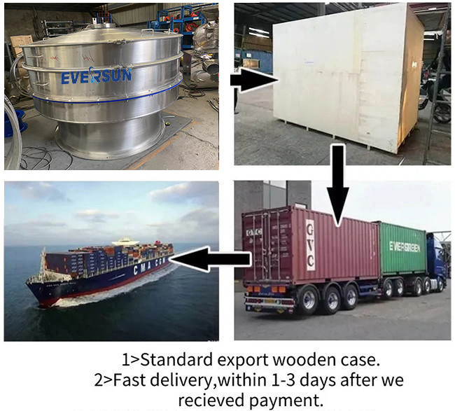 Fine Herbal Powder Stainless Steel Vibrating Screen Diameter 600mm Sifter Machine