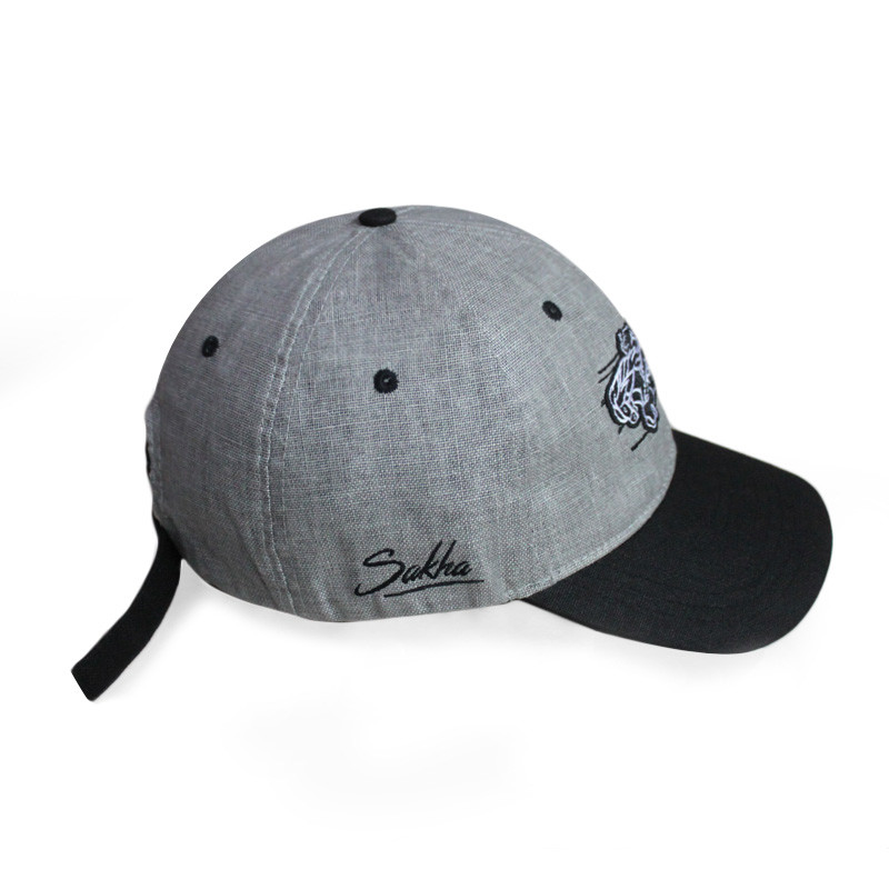 ODM Solid Color 56cm 58cm Embroidery Baseball Caps For Men Women
