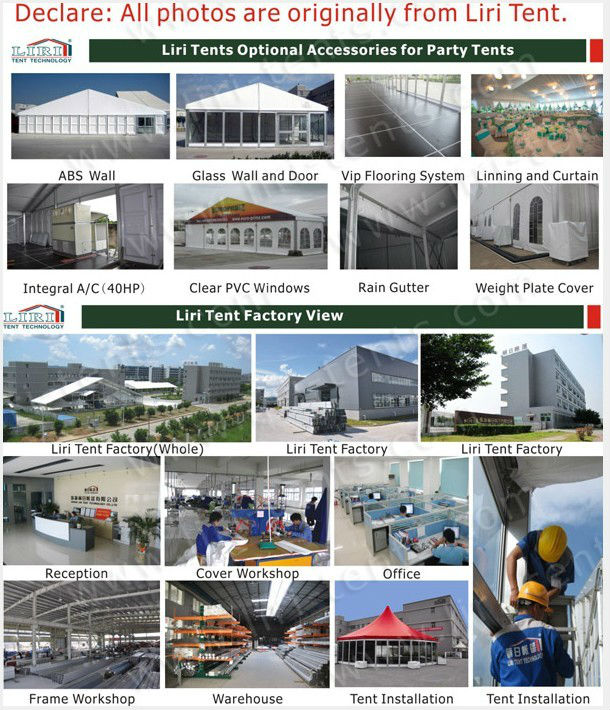 2013 new big tent 20*25m for 500 people romantic wedding party
