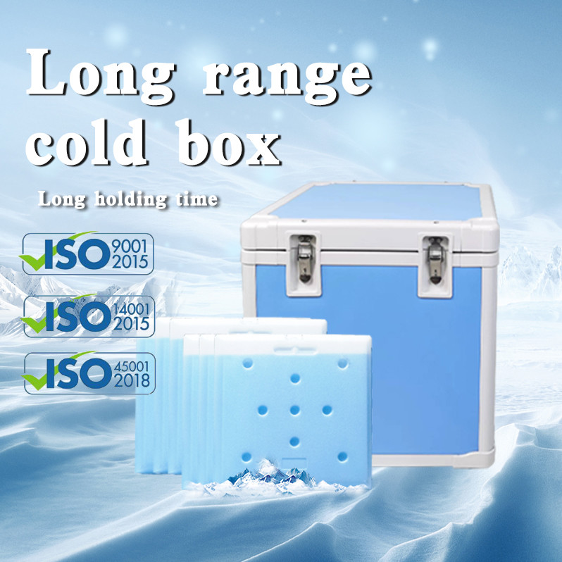50L VPU Ice Cooler Box With 6pcs Ice Packs Durable Long Lasting Temperature Control