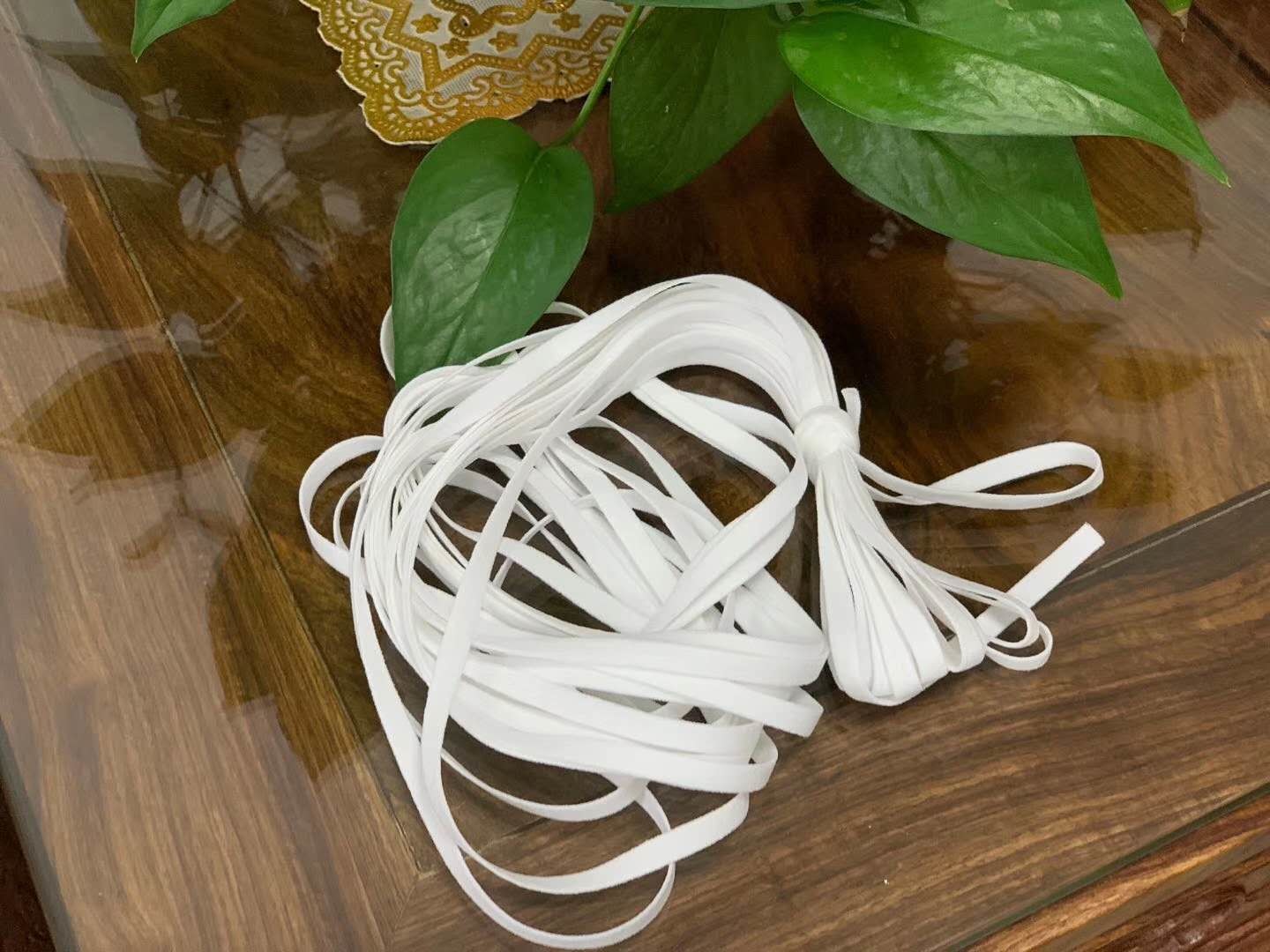 White Mask Elastic Band Surgical Masks Band