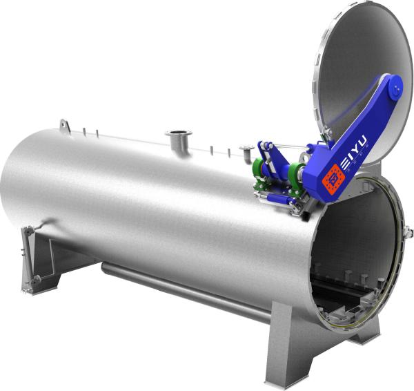 Circulating Water Steriflow Sterilization Pasteurization Retort Single Door