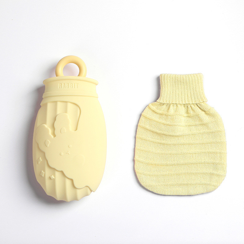 Large Classic BPA Free Silicone Hot Water Bag For Neck Shoulder And Hand Feet Warmer