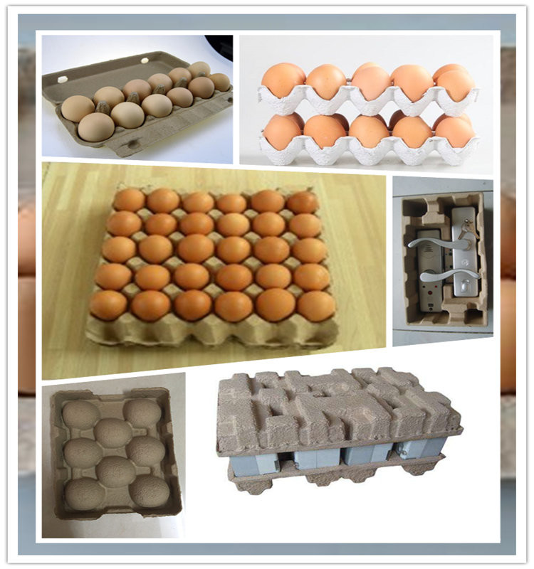 Recycled Paper Egg Box 100pcs Pulp Tray Machine