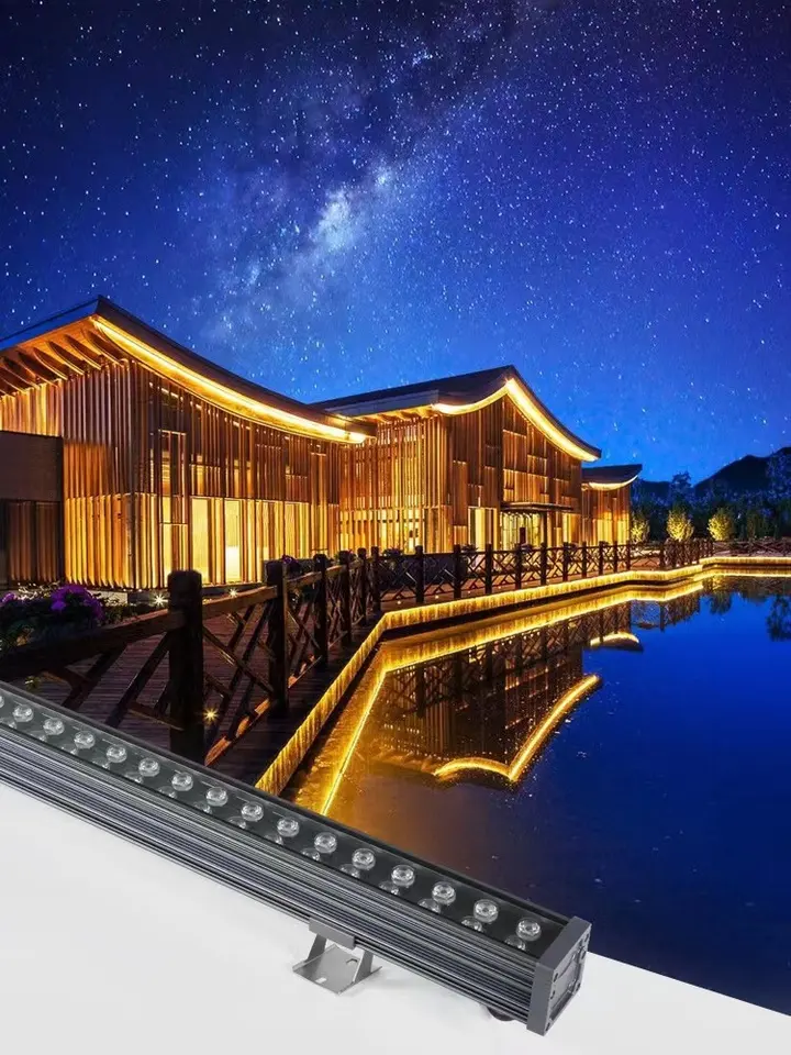 RGBWA UV 6in1 LED Bar Wash Light 18x15W For Event Wedding Club