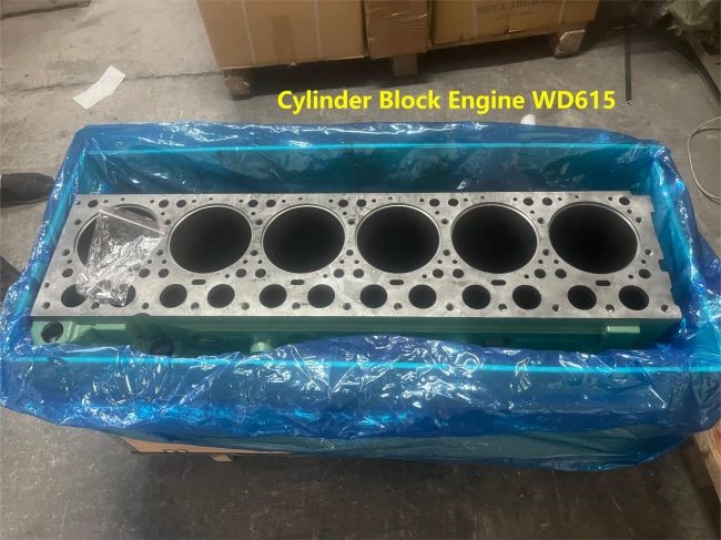 Big Block 6 Cylinder WD615 HOWO Truck Parts 6 Cylinder Engine Block