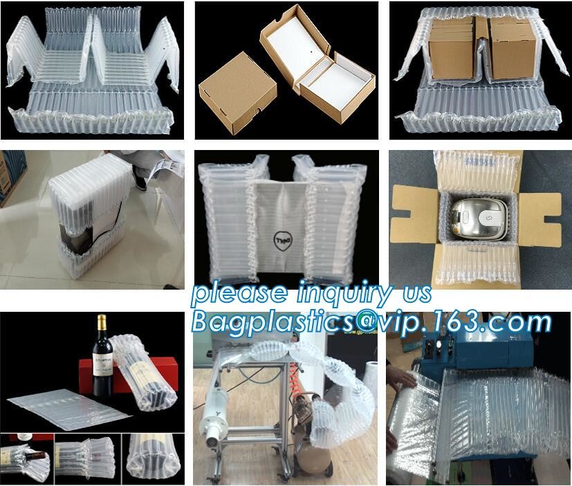 Shockproof Safety Air Cushion Hard Disk Protector of Air Column Bag, 595 x 595 mm 18" Laptop Air Column Cushion Bag, air