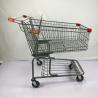 Buy cheap Customizable 175L Grocery Store Shopping Cart Supermarket Trolly With Foldable from wholesalers