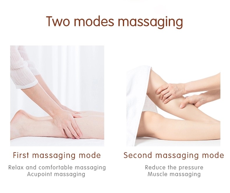21W Electric Heating Air Compression Leg Massager Foot Leg Blood Circulation