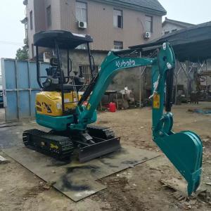  Used Cat Mini Excavator Kubota KX17 8 Ton Operating Weight Motor Manufactures