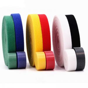  Nylon Hook And Loop Fastener Straps Double Side Adjustable Length Manufactures