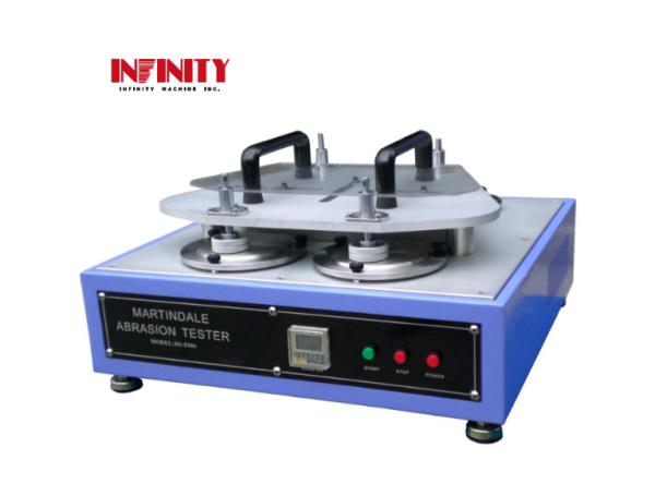 Quality Control Abrasion Testing Machine / Textile Fabric Martindale Abrasion