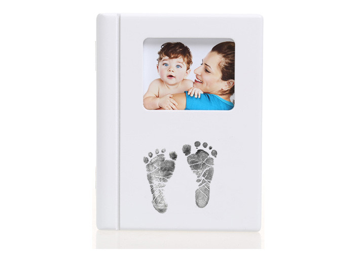 Newborn Baby Keepsake Box Lettering Baby Hand And Foot Printing