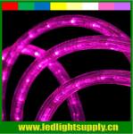 waterproof mini led lights 10mm 2 wire pink christmas rope light